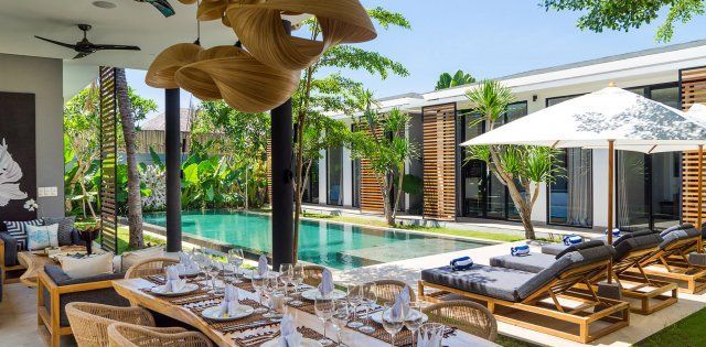 Villa Vida - Canggu Beachside Villas , Outdoor dining